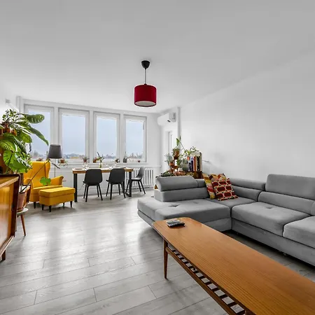 Stadium - 7th Floor, Balcony - By Rentujemy Apartament Warszawa